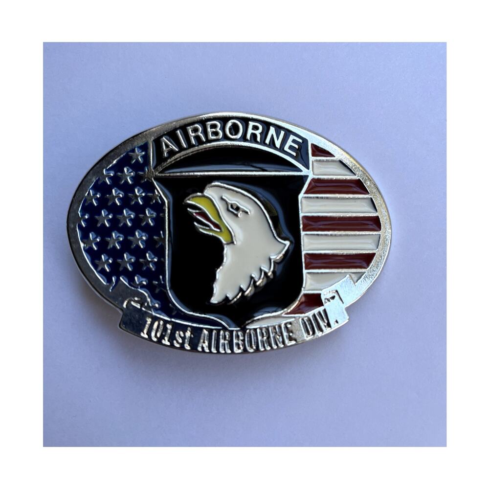 Airborne 101st Airborne Division Belt Buckle